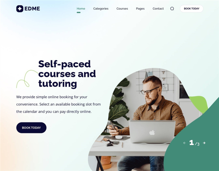 edme education wordpress theme