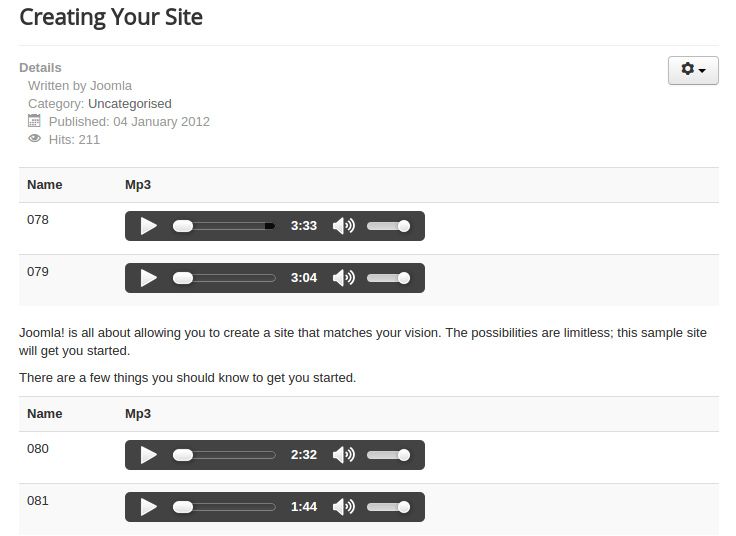 Xpert MP3 Gallery