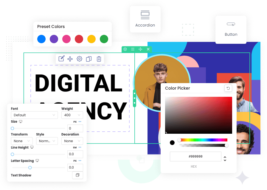 Joomla page builder - Quix