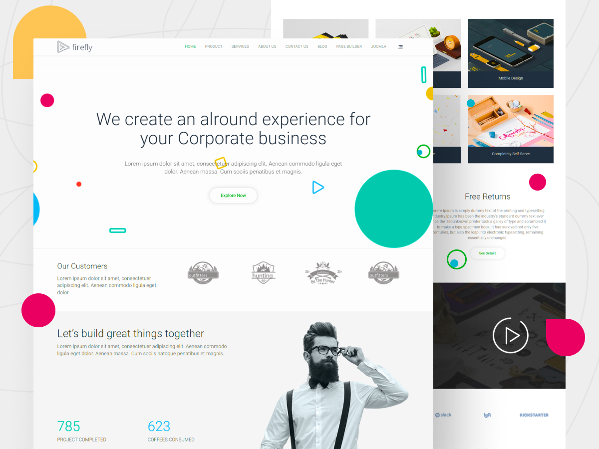 Firefly Elevating Business Joomla Templates to New Heights