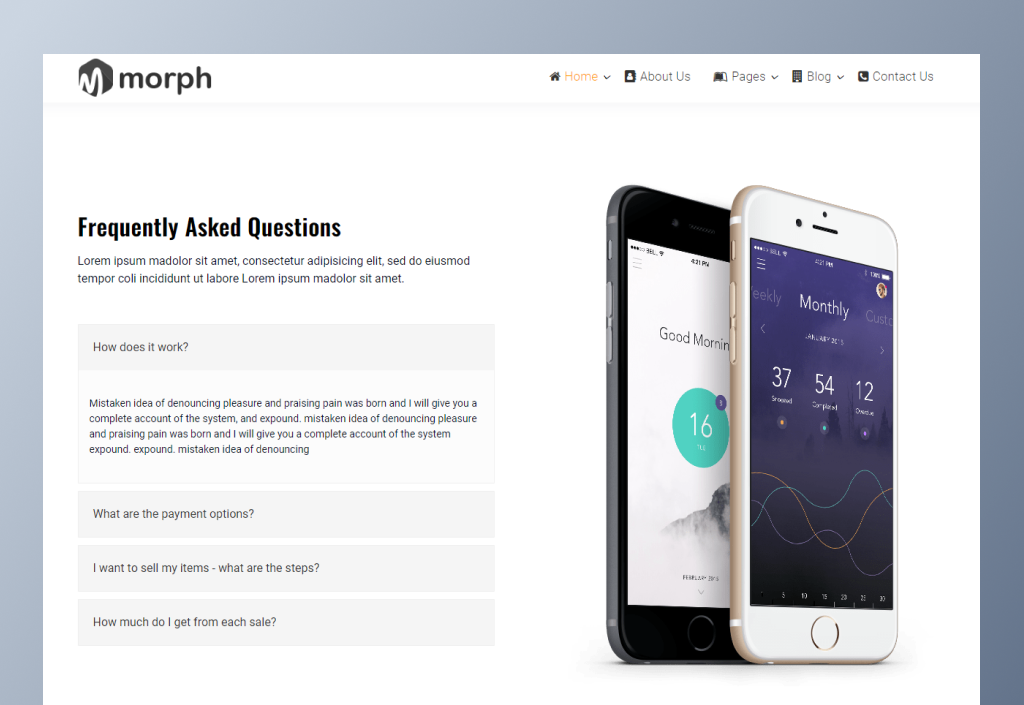 Best Free Joomla Template Built with Visual Page Builder Quix ThemeXpert