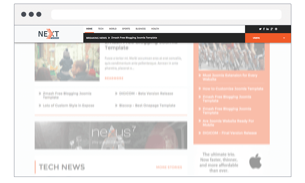 Sticky Navigation Bar sticky_navigation_bar