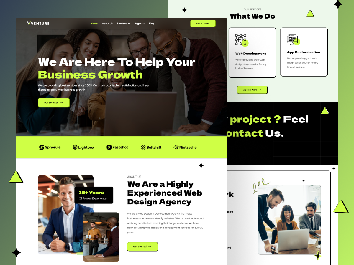  Startup Business Template for Joomla 5