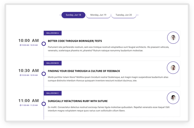 Hassle-free Schedule Management