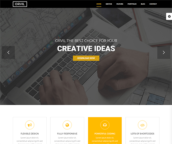 Orvil Premium Business WordPress Theme