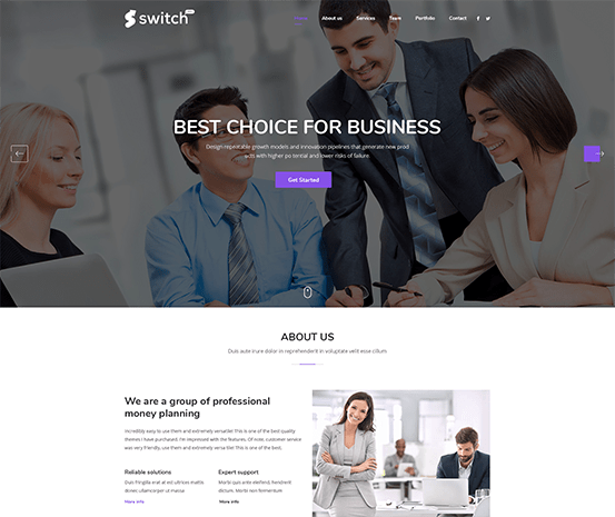 Switch Pro Premium Business WordPress Theme